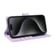 thumbnail image 5 of Funda Cartera para iPhone 15 Pro Max Perro Cachorro Grabado con Tarjetas Soporte Correa Morado, 5 of 6
