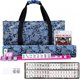 thumbnail image 1 of Set de Mahjong Ploomi 166 fichas, 4 soportes y bolsa azul, 1 of 7