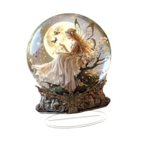 Magideal - Adorno Acrílico De Hada Y Mariposa, Centro De Mesa, Colección 2D, Decoración Impermeable Para El Hogar, Decoración De Escritorio Para Estante, Sala De