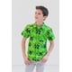 thumbnail image 3 of Camisa de Botones Verde Creeper de Minecraft para Niños 7-8 Años Manga Corta, 3 of 6