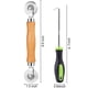 thumbnail image 5 of Herramienta para colocar malla King&Charles con mango de madera y rodamiento, 5 of 6