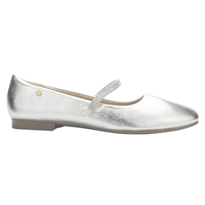 Ballerina Mujer Chalada Nazzer-8 Plateado Casual