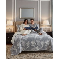 Myl Todo Hogar - Cubrecama Quilt King Con Chiporro Diseño Elegante