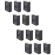 thumbnail image 1 of Pack 12 Foco Luz Aplique Solar Led Para Pared Exterior Luz Fria, 1 of 3