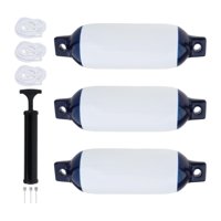 Magideal - Parachoques De Defensas De Barcos, Parachoques De Defensas De Yates Con Cuerdas, Defensas De Barcos Marinos Para Protección De Barcos Deportivos, Boya 3 Juego De Guardabarros