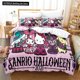 thumbnail image 1 of Duvet Cover Cartoon Style Digital Printing Hello Kitty Pudding Dog Duvet Cover Bedding Three-piece Set Bed Sheets, 1 of 5