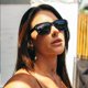 thumbnail image 3 of Gafas de sol vintage cuadradas de 54 mm UV400 unisex, 3 of 3