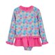 thumbnail image 1 of Traje de Baño Bebé Niña 2 Piezas Protección UV Fucsia Pillin, 1 of 3