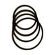 thumbnail image 2 of Kit De Amortiguación De Tambor De Piel De Cabeza De Tambor De 4 Piezas, Piezas Para Tambor Africano Negro 12 13 14 16, 2 of 5