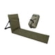 thumbnail image 3 of Asiento De Suelo Con Respaldo, Tumbona, Silla De Playa Plegable Para Adultos, Color Verde Oscuro, 3 of 5