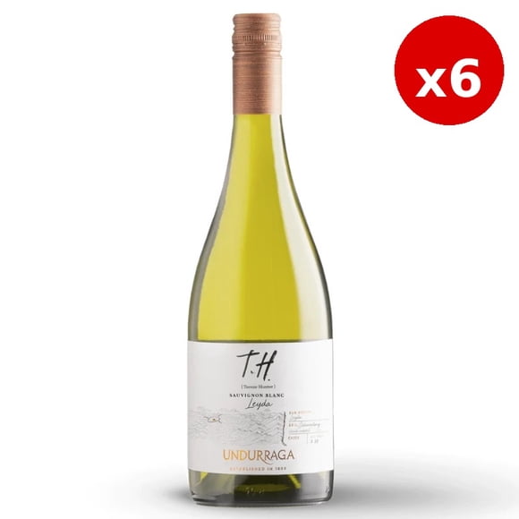 Vino Undurraga TH Leyda Sauvignon Blanc 13° 750cc x6