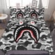 thumbnail image 1 of Bape Shark Camo 3-Piece Bedding Set Warm And Comfortable Soft Duvet Cover Bed Set for Boys Girls Kids Adult Bedroom All Season, 1 of 5