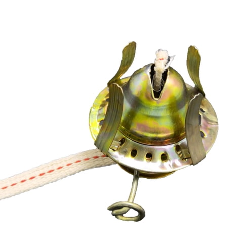 Bothyi - Lámpara De Aceite Quemador Soporte De Mecha Lámpara De Aceite Soporte De Chimenea Para Lámpara De Aceite Retro