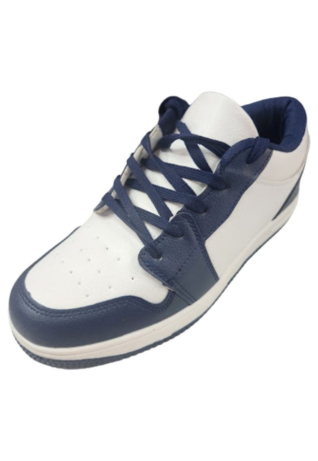 Vinnys Outlet - Zapatilla Deportiva Hombre Blanco Azul