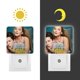 thumbnail image 3 of Sin Resentimientos Luz nocturna LED con sensor de anochecer a amanecer para dormitorio, baño, pasillo, escaleras - Lámpara LED nocturna de enchufe, 0.5W - 1 pieza, 3 of 6
