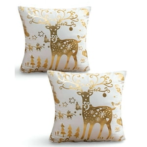 Genérico - Set De 2 Fundas De Cojin Para Navidad M7