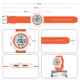 thumbnail image 5 of Reloj Beeasy, cronómetro digital, impermeable, 50 m, doble hora, 5 of 6