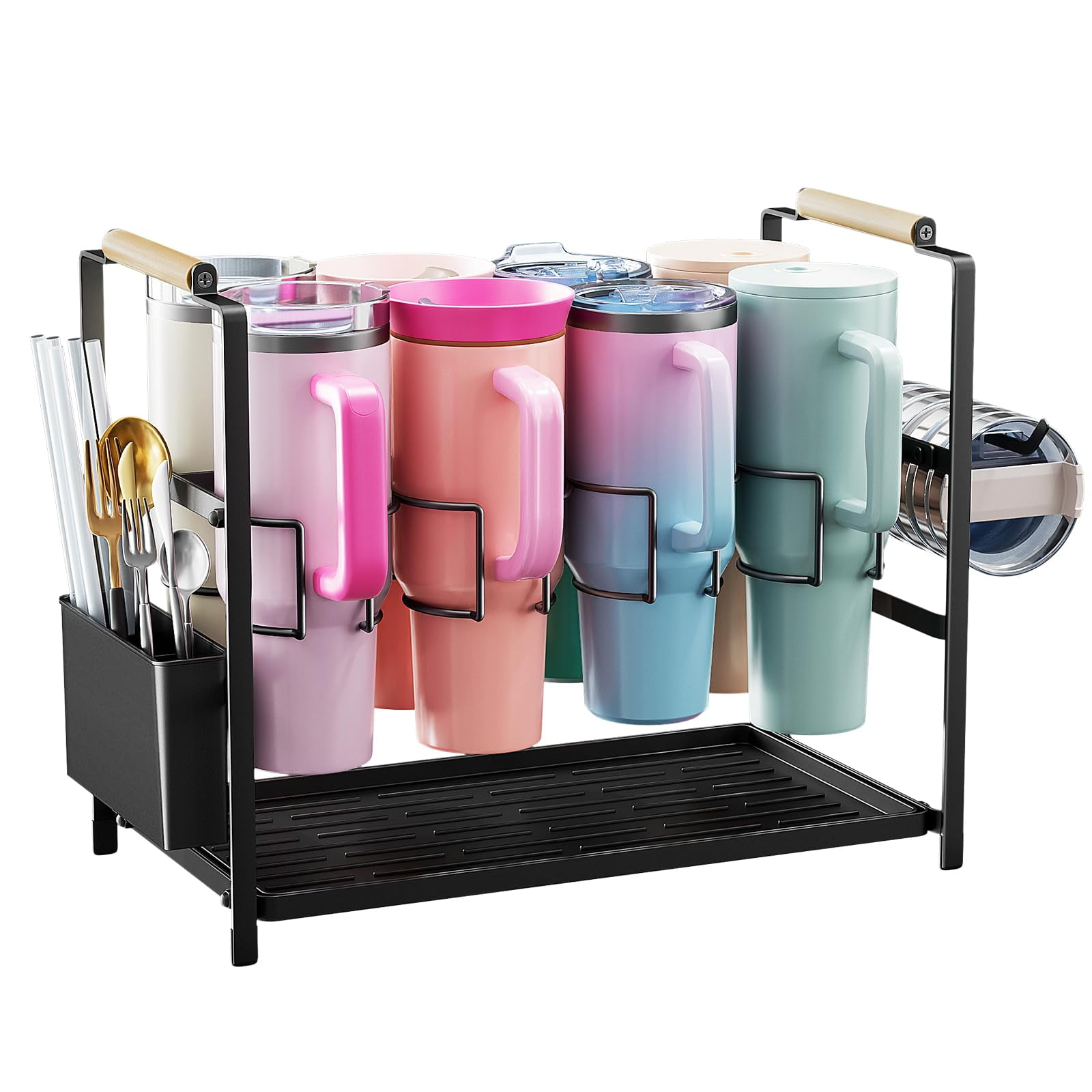Organizador De Botellas De Agua, Tendedero Housolution, 1,9 Kg, 40 Onzas