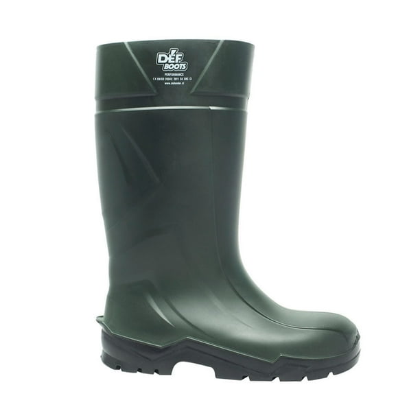Bota Seguridad Defender Perfomance Pu Verde Cpp Df 740