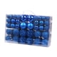 thumbnail image 3 of 100 Uds Adornos De Bolas De Navidad Colgantes De Navidad Para Aniversario Boda Festivo Azul, 3 of 5