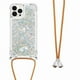 thumbnail image 1 of Funda FOXDOCK para iPhone 15 Pro Max con Cuerda Ajustable, Brillo Líquido, Protección Antigolpes y Lente – Ideal para Regalo, 1 of 6