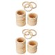 thumbnail image 5 of Anillos De Dentición De Madera Natural Hechos A Mano Anillos De Madera Para Mordedores De Bebé, 5 of 5