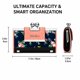 thumbnail image 4 of Billetera tipo clutch VNFIOEI Floral Kiss-Lock con bolsillo para monedas, 4 of 6
