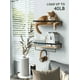 thumbnail image 3 of Repisas Flotantes de Madera Modernas Kit 2 Café, 3 of 3