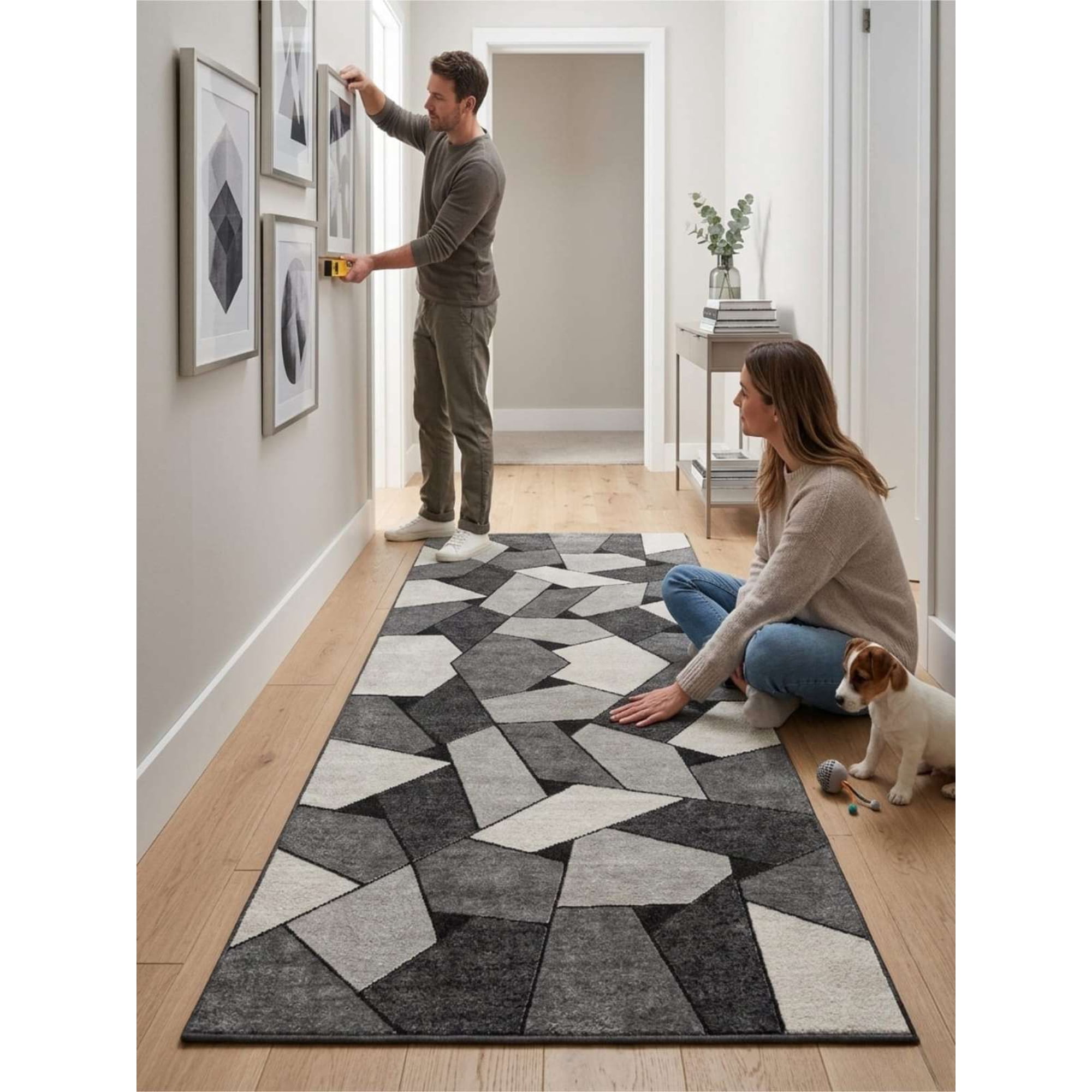 Todo Para El Hogar - Alfombra De Pasillo Antideslizante 60x180 Suave Lavable