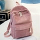 thumbnail image 1 of Fashion Wild Senior High School Students New Korean Personality Plush College Wind Shoulder Bag Solid Color Women's Backpack, 1 of 3
