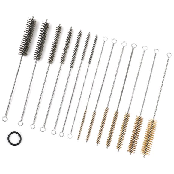 Cepillos de tubo WMXXBRU 14 piezas 30 cm Acero/Latón