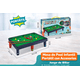 thumbnail image 2 of Mesa de Pool Infantil Portátil con Accesorios Juego de Billar, 2 of 3