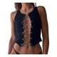 thumbnail image 1 of Polera Corta - Crop Top Para Mujer Ajustable - Con Cadenas, 1 of 7