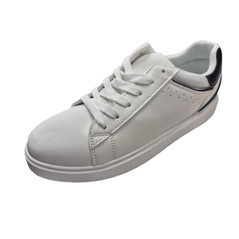 Vinnys Outlet - Zapatilla Deportiva Mujer Blanco Negro