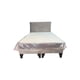 thumbnail image 2 of Cama 2 Plazas Gris Europea Incluye Base + Respaldo + Colchon Semi ortopedico, 2 of 2