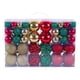 thumbnail image 4 of 100 Piezas Adornos De Bolas De Navidad Decoración De Árbol De Navidad Para Corona Porche Invierno Rojo Dorado Y Verde, 4 of 5
