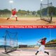 thumbnail image 5 of Red de béisbol Zonlolo 183 x 183 cm con 3 objetivos, portátil, 5 of 6
