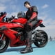 thumbnail image 2 of Bota Zeozoom Moto talla 10 US, cuero negro, 2 of 7