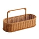 thumbnail image 2 of Organizador de almacenamiento tejido para montar en la pared, cesta colgante con asa, decoración hecha a mano para habitación, cesta de almacenamiento Oval, 2 of 5