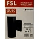 thumbnail image 1 of Aplique Exterior Ip54 Doble Gu10 Para 2 Ampolletas Fsl (NO INCLUYE AMPOLLETAS), 1 of 3