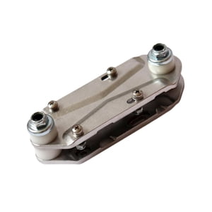 Ioensy - Adaptador De Rieles Para Patineta, Repuesto Resistente, Accesorios Para Patineta Longboard, Color Plateado