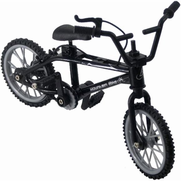 Bicicleta de Dedo Yxinjy Modelo Negro a Escala 1/18