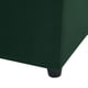 thumbnail image 5 of Set Poufs Cali 2 Cuerpos Felpa Verde Botella, 5 of 6