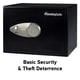 thumbnail image 5 of Safe SentrySafe X125 negro con estante y teclado digital, 5 of 6