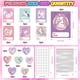 thumbnail image 2 of Funewest Set de 28 Tarros de Slime de Unicornio en Forma de Corazón para San Valentín para Niños, 2 of 6