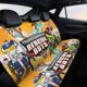 thumbnail image 4 of Transformers Rescue Bots-theme Car Rear Seat Covers Back Elastic Flexible Car Seat Covers Decorative Fits Most Cars 120x59x76cm, 4 of 6