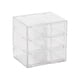 thumbnail image 4 of Mini Cajón Organizador Para Organizar Pendientes, Caja De Almacenamiento, Organizador De Cuentas, 6 Cajones, 4 of 5