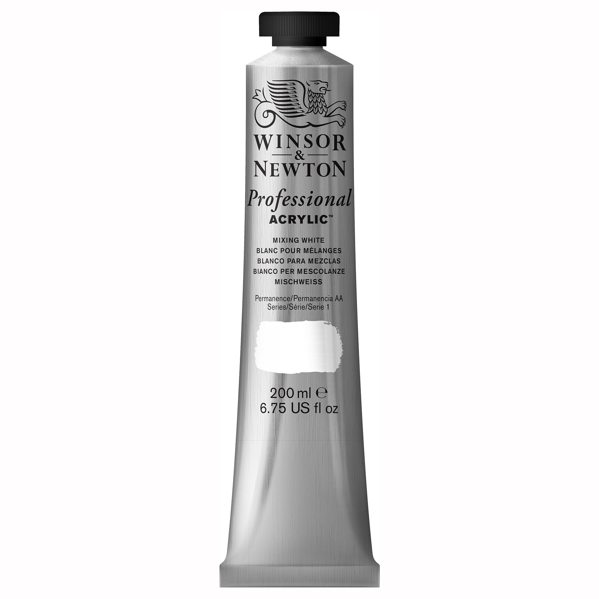 Pintura Acrílica Profesional Winsor & Newton 200ml Blanco