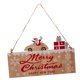 thumbnail image 2 of Feliz Navidad, Letrero De Madera Para Puerta, Decoración Navide?a Para Puerta Delantera, Estilo Interior B, 2 of 3