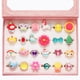 thumbnail image 1 of Anillos de Joya Ajustables para Niña PinkSheep (24 Anillos), 1 of 7